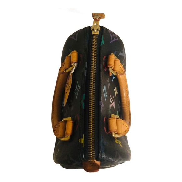 ❌SOLD❌Mini hand bag in black multi color - Picture 5 of 6